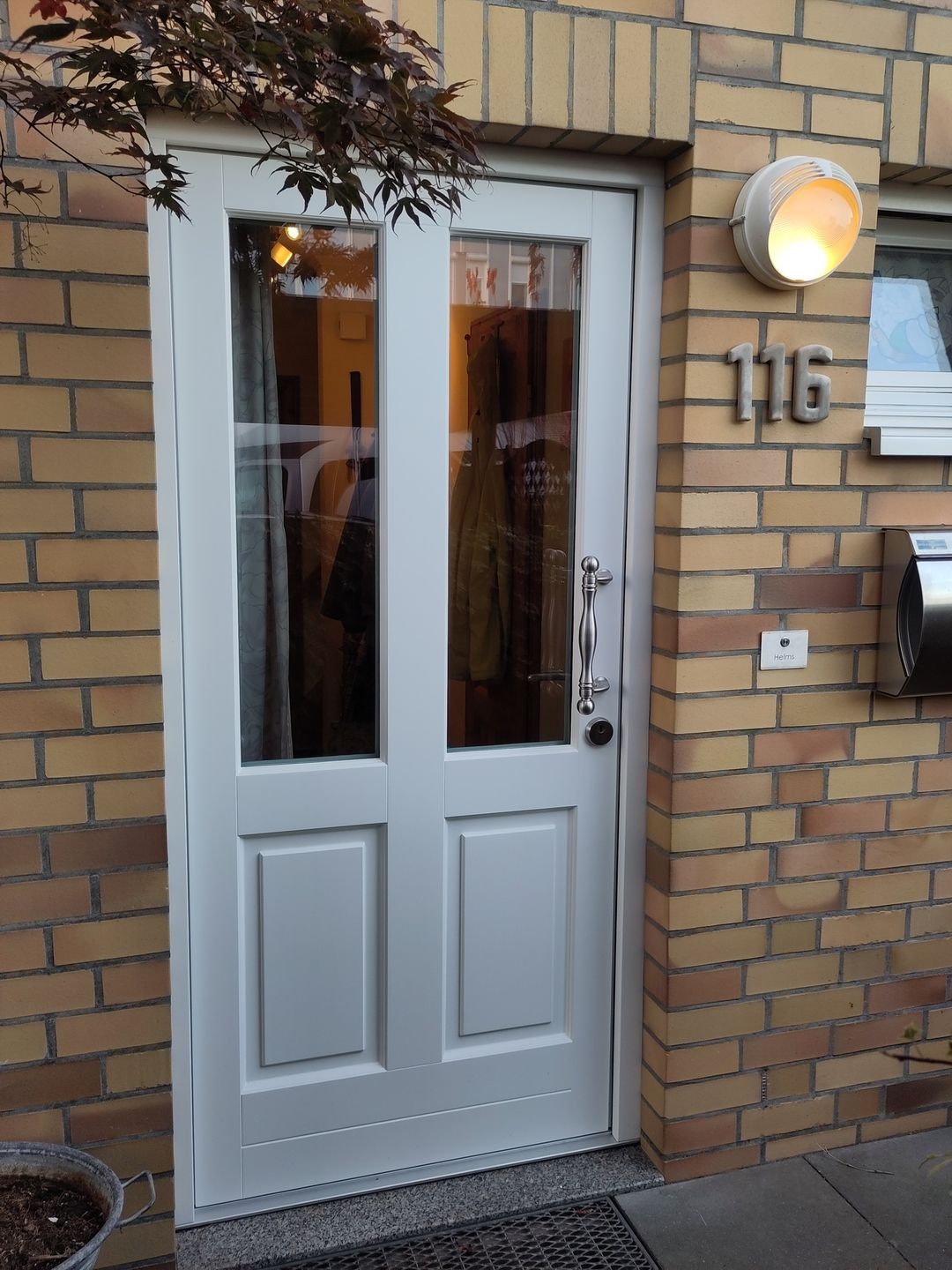 Haustür Landhaus mit Glas 0