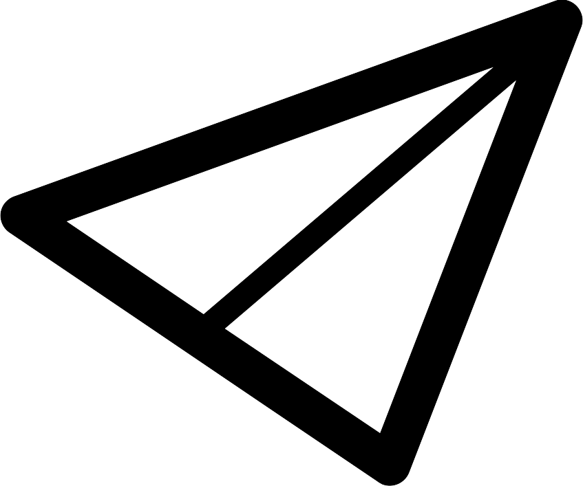 Icon Papierflugzeug